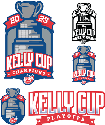 Kelly Cup Redo art branding design hockey identity logo sport