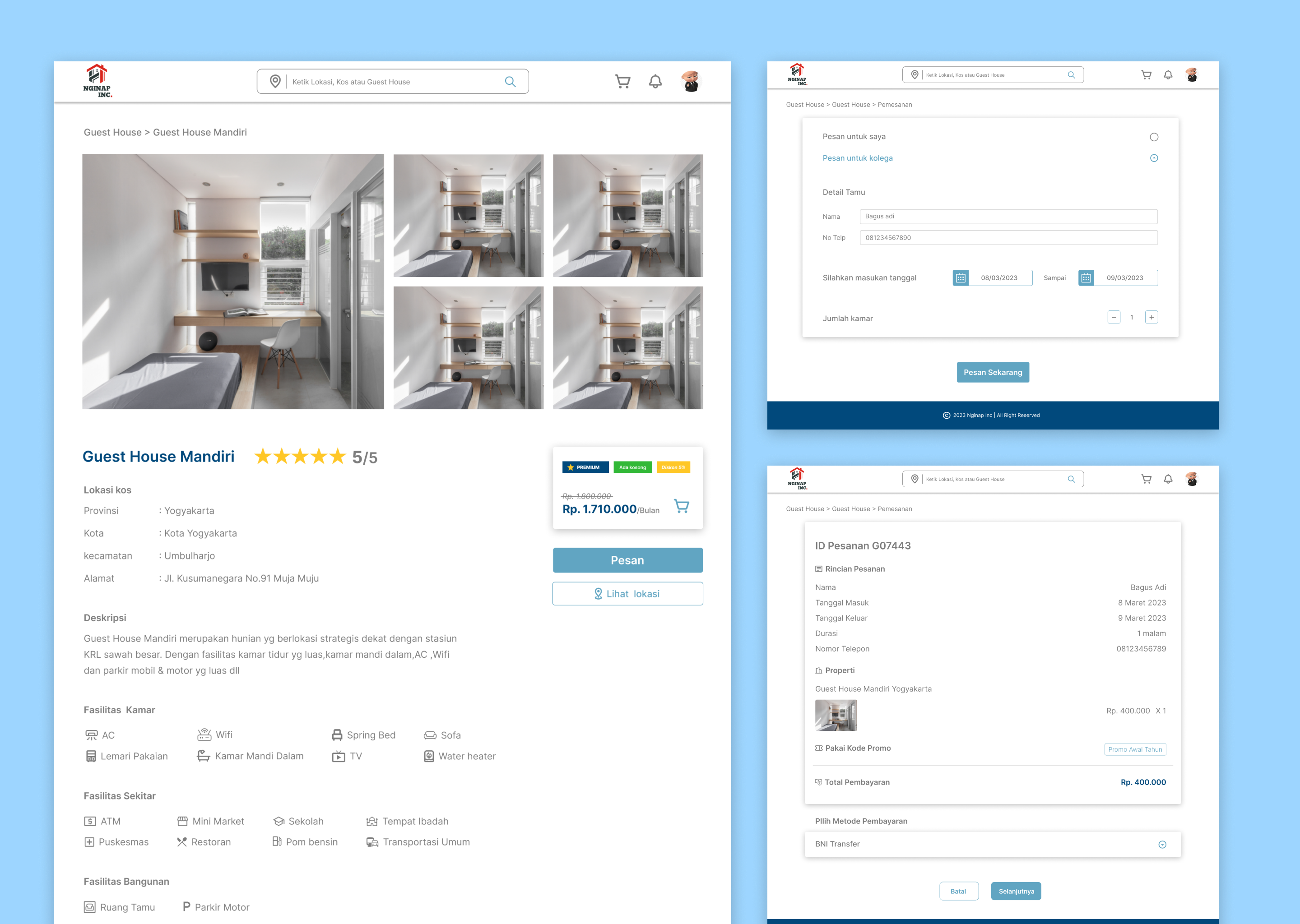 Property Rental Services Real Project Study Case by Eka Nugraha on