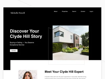 Landing page landing page uxui visual design