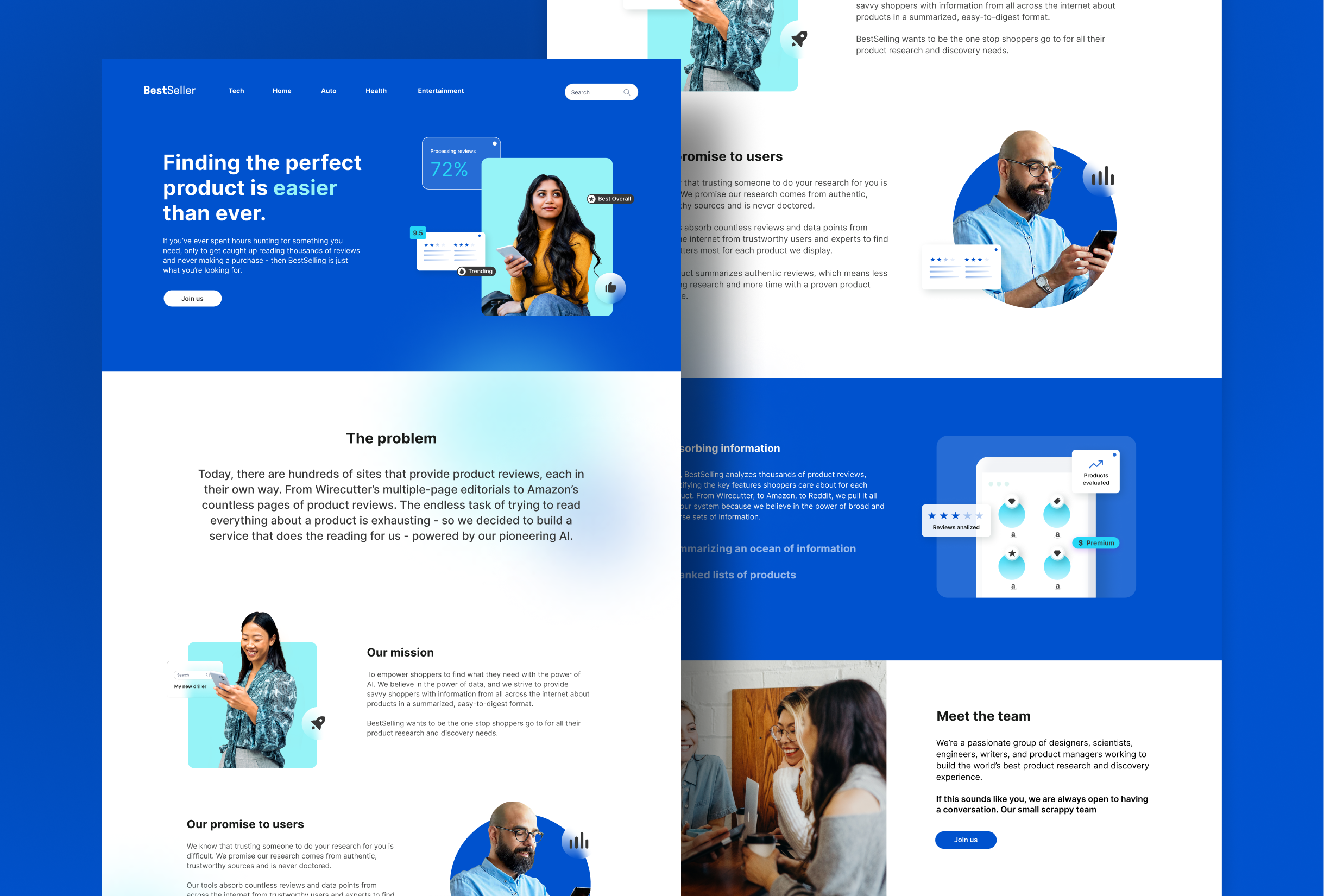 Product landing page landing page ui uxui visual design