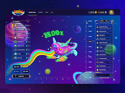 Magic Adventure Crash: Crash game 2d game betting cartoon casino casino game crash crash game crypto casino gambling game game art gaming graphic design igaming illustration interface nft game ui uiux ux