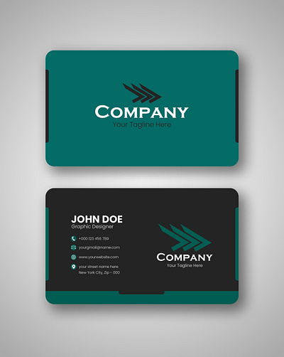 psd company business card template 3d animation branding design graphic design logo motion graphics ui vector