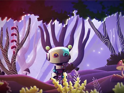 Magnus and the butterfly animation design motion graphics