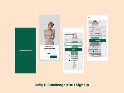 Daily UI 001 branding bts ui dailyui design graphic design illustration signup ui ui uiux uidesign ux