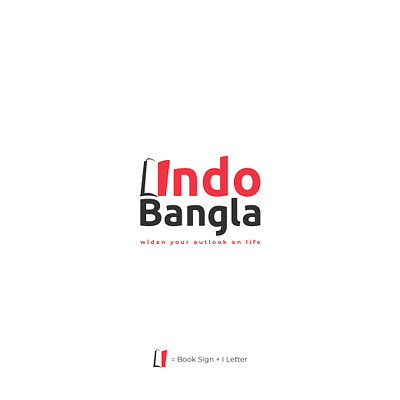 Indo Bangla - Logo Design app icon app logo branding creative logo graphic design icon illustartion lettering logo logo design logo designer logo icon minimal logo minimalist logo modern logo symbol typography vector website logo