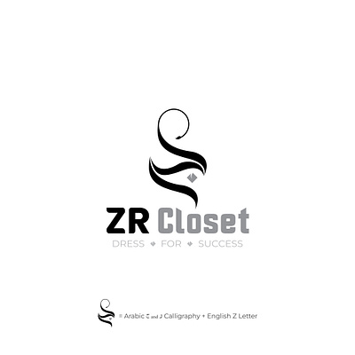 ZR Closet - Logo Design app icon app logo branding calligraphy creative logo graphic design icon illustartion lettering logo logo design logo designer logo icon minimal logo minimalist logo modern logo symbol typography vector website logo