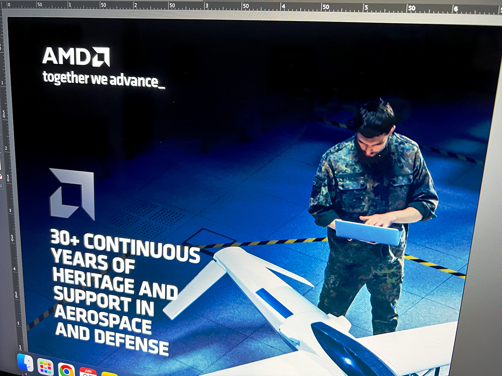 Example of Aerospace and Defense AMD Banner