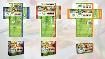 BioBag Retail Packaging - Kitchen Line consumer packaged goods cpg design graphic design packaging packaging design pre press prepress print print design retail retail packaging