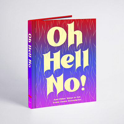 Oh Hell No Book Design / Chronicle Books 3d book cover design book cover illustration book design book illustration book layout cover illustration design graphic design illustration illustrator lettering paper paper art paper craft paper illustration papercraft papercut