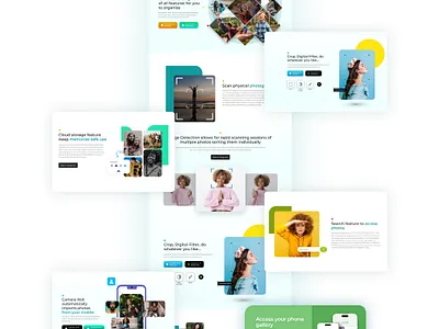 Photolenzer branding design landingpage photoshop ui web web design