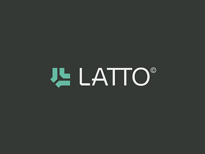 LATTO© Brand Identity brand branding l letter logistics logo logo design logomark mark minimal symbol
