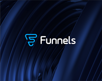 Funnels | Technology Logo Design Branding abstract logo branding design digital marketing logo f logo funnel logo icon logo logo design monogram logo tech logo text logo