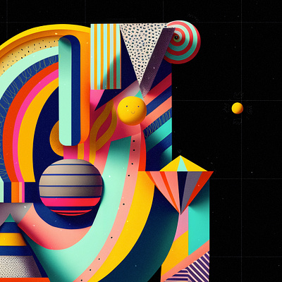 36daysoftype - batch 3 after effects ai animated typography animation artificial collage colourful design experimental geometry illustration instagram lettering midjourney motion design shapes social media stable diffusion typography unique