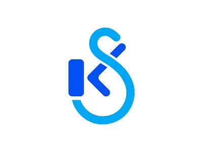 Letter K+S logo a b c d e f g h i j k l m n o p b c f h i j k m p q r u v w y z brand identity brand mark branding letter logo letter mark logo logo design logo designer logos modern logo popular logo visual identity