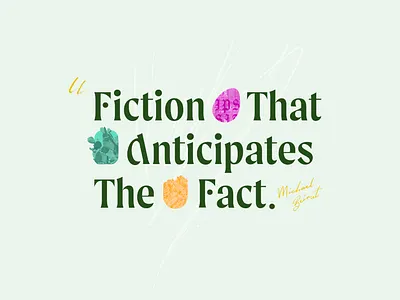 Bierut Quote author color contemporary graphic design green handdrawn illustration michael bierut michaelbierut pentagram photoshop quote tyopgraphy ui