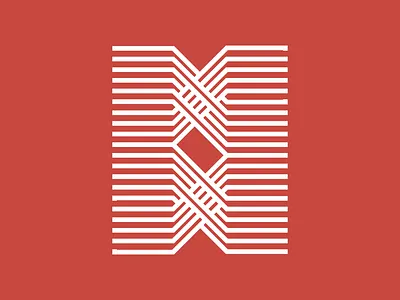 Stripes for Mind abstract branding clean colorful design icon illustration logo logo branding logo design logodesigner luxury mind minimal modern red vector white