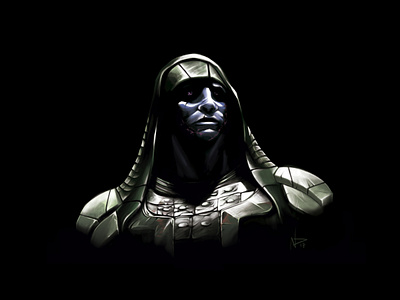 Ronan defies all branding chill design digitalpainting fanart graphic design guardians of the galaxy illustration marvel photoshop ronan