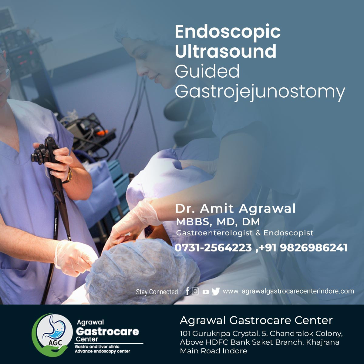 Endoscopic Ultrasound-Guided Gastrojejunostomy by Agrawal Gastrocare ...