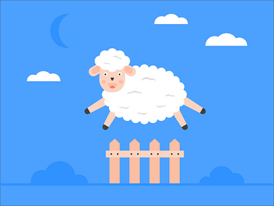 Sheep cute draw digital art flat design graphic design illustration 2d kidlit spot illustration vector art vector illustration