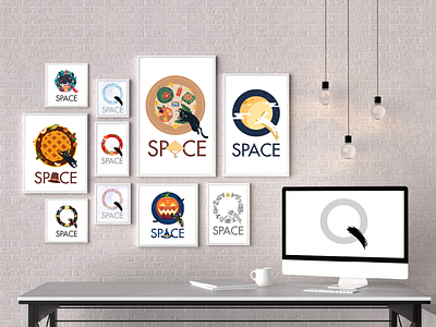 Seasonal Logo collection branding workspace