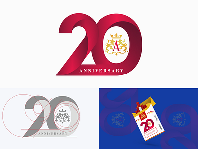 Toba 20th Year anniversary Competition | 20 year logo Design 20 20year anniversary branding celebrating 20 years design graphic design illustration inspiration logo modern vector