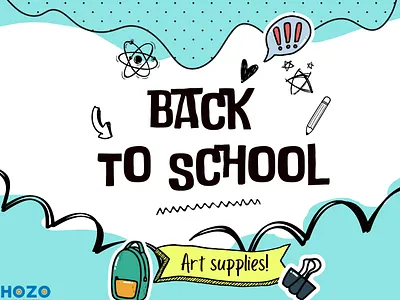 BACK TO SHCOOL hozomarket luckytobe teacherday