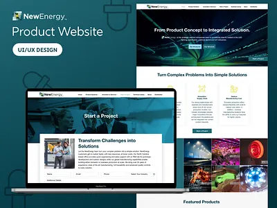 Responsive Product Website branding design design strategy flat illustration logo minimal typography ui ux design ux research visual design