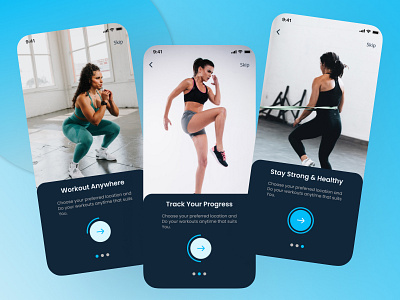 Workout Onboarding Screen Design app app design apps design gym gym app gym app design mobile app mobile app design mobile design mobile ui onboarding screen onboarding screen design ui uiux user experience userinterface ux workout app workout app design