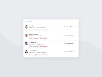 Superstore Staff Management branding dashboard e commerce graphic design landing page saas superstore ui user management ux website