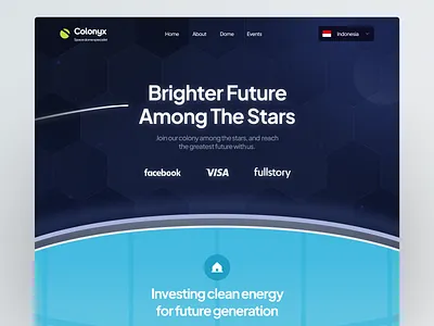Colonyx - Space Dome Website app clean design dome flat illustration illustration landing page sell space store ui ux website
