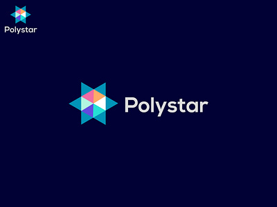 Polystar, Star logo, modern logo 3d abstract logo agency brand identity branding branding logo creative logo design eye catching graphic design logo logo designer logodesign logos minimal minimal logo modern logo polystar simple logo starlogo