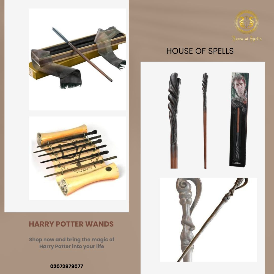 Harry Potter Wands House of Spells by House of Spells on Dribbble