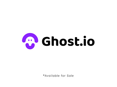 ghost logo design brand identity branding creative design domain ghost host logo logo design logodesign logos minimal minimalist product selling web