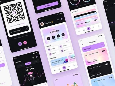 Payme E-Wallet Mobile App app e wallet ewallet mobile app mobile design mobile e wallet mobile payment pay payme payment scan statistic topup transfer ui uiux uiux design uxui withdraw