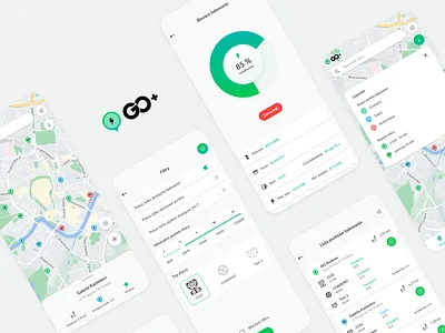 Car Charging App Redesign Concept app app design app redesign app redesign concept application branding car charging car charging app car charging app concept charging points design figma go gogonet logo logo design logo redesign ui uiux ux