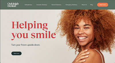 Oakleigh Dental Website dental branding dental website dentist website design ui ui design ux ux design web design website design