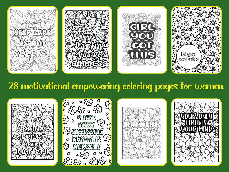 Color Your Mood. Coloring Pages to Soothe Your Soul. by Bella on Dribbble