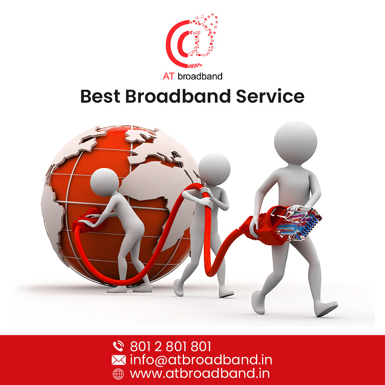 Best Broadband Service in Nagercoil by AT BroadBand on Dribbble