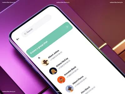 Clean chat mobile app 3D animation 3d 3d animation android app designer app design app interface app ui app ui designer application apps ui crypto app crypto wallet e commerce ecommerce financial app ios app mobile mobile app mobile app design mobile application design mobile application designer