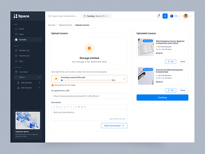 Learning Management System card chart dashboard design design system e learning figma grapg learning learning menagment system online learning onlineeducation product product design space space design system ui ui kit ux webapp