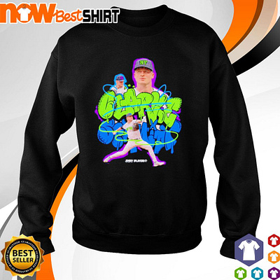 Clarke Schmidt street baseball colorful shirt