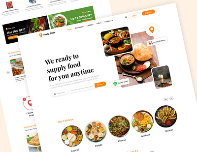 Food Delivery Website Design food delivery food delivery website