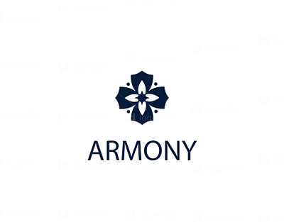 Armony logo design logo art