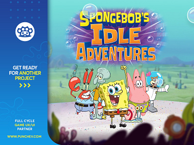 SpongeBob's Idle Adventures - Style exploration game icon design game iconography game ui gameux mobilegame ux ui user experience user interface ux