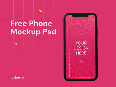 Free Phone Display Mockup 3d design free mockup freebie freebies graphic design illustration logo mockup mockups