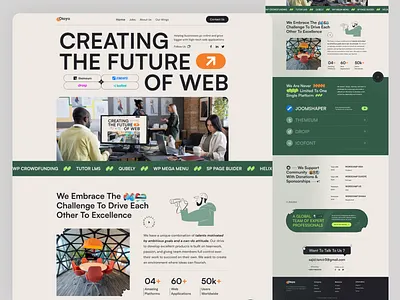 WordPress Plugin Development Agency Landing page agency branding cms creative creative header creative website digital agency digital marketing elementor homepage page builder plugin saas shopify trendy web applications webflow widget wordpress wp plugin