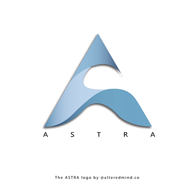 ASTRA logo @alteredmind.co branding graphic design logo