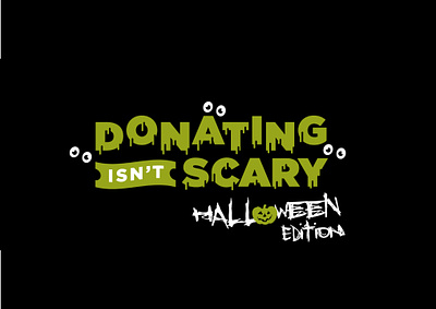 Anthony Nolan's campaign: Donating Isn't Scary Halloween Edition animation branding design graphic design illustration logo typography ui vector