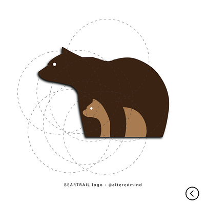 BEARTRAIL logo @alteredmind.co branding graphic design logo