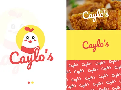 Fried chicken logo branding chicken branding fastfood chicken chicken red logo cute chicken fast food fast food logo fried chicken fried chicken logo logo restaurant logo yellow red logo